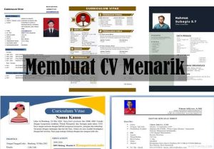 Membuat CV yang Efisien dan Menarik