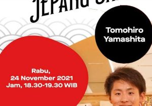 Belajar bahasa Jepang bersama Tomohiro Yamashita