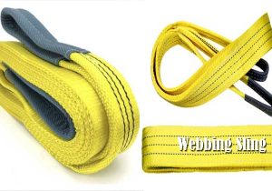Menggunakan Webbing Sling